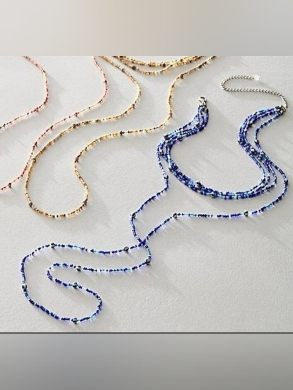 NEW Free People Summer Dive Necklace - Picture 2 of 9